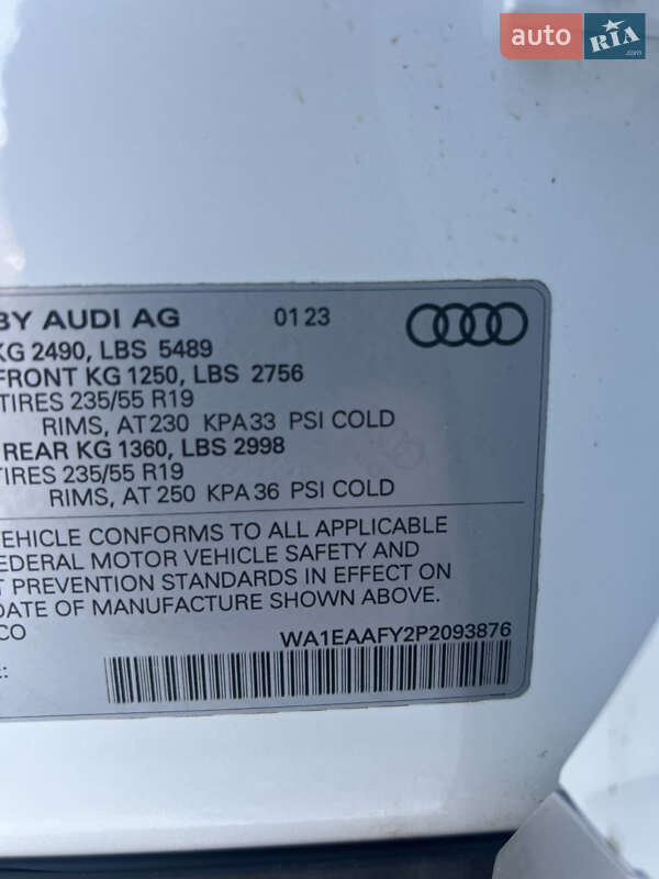 Позашляховик / Кросовер Audi Q5 2023 в Івано-Франківську фото 16 Позашляховик / Кросовер Audi Q5 2023 в Івано-Франківську