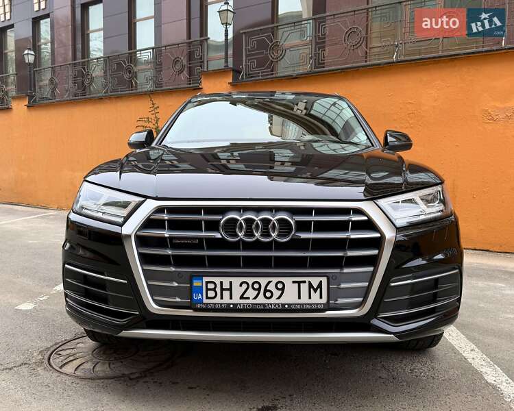 2019 Audi Q5, VIN WA1ANAFY3L2050175:plate — фото 1 (autoria)
