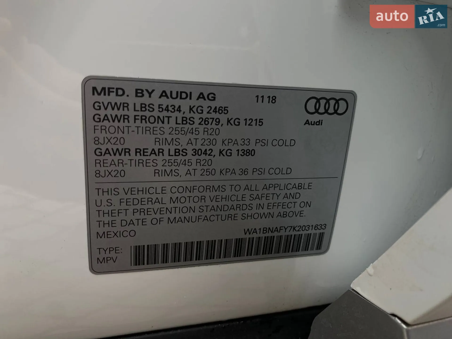 2018 Audi Q5 - мініатюра 31