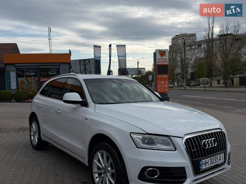 2016 Audi Q5, VIN WA1V2AFP0GA028972:plate — фото 1 (autoria)