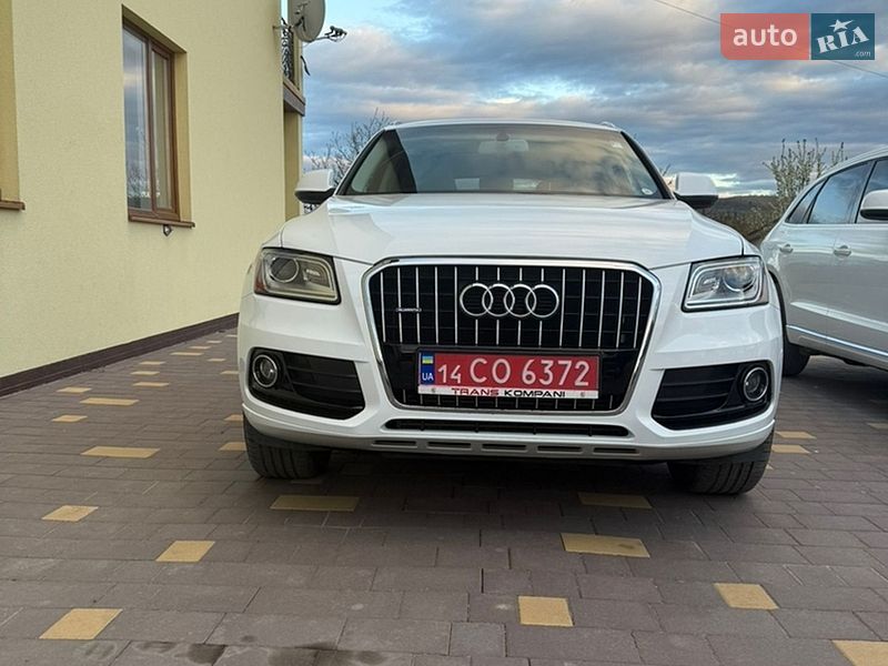 2015 Audi Q5, VIN WA1LFAFP3FA043315:plate — фото 1 (autoria)