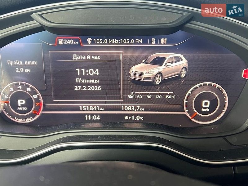 Позашляховик / Кросовер Audi Q5 2019 в Нововолинську фото 9 Позашляховик / Кросовер Audi Q5 2019 в Нововолинську
