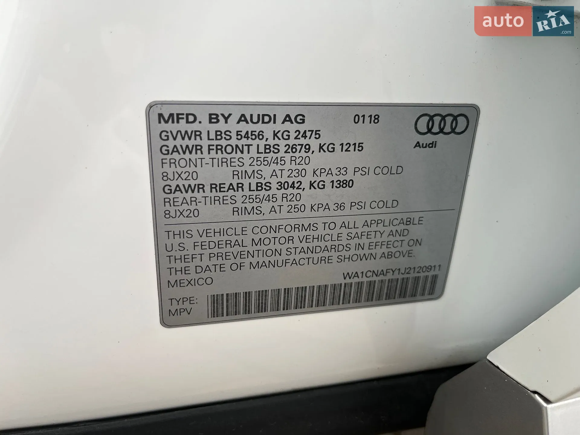 2018 Audi Q5 - мініатюра 50