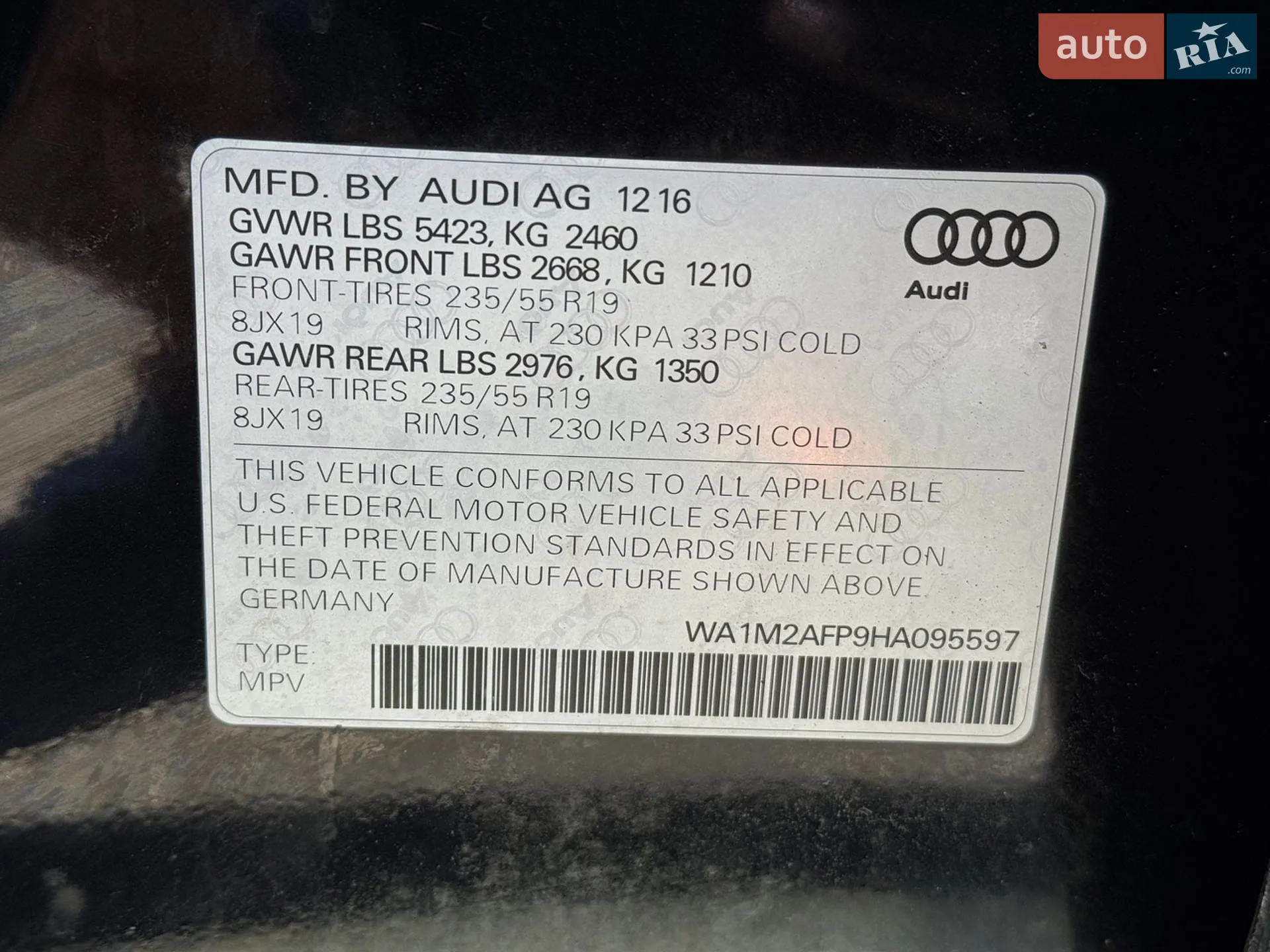 2016 Audi Q5 - мініатюра 10