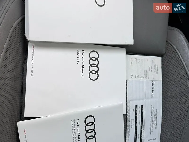 Позашляховик / Кросовер Audi Q5 2021 в Києві документ 3 фото Позашляховик / Кросовер Audi Q5 2021 в Києві документ