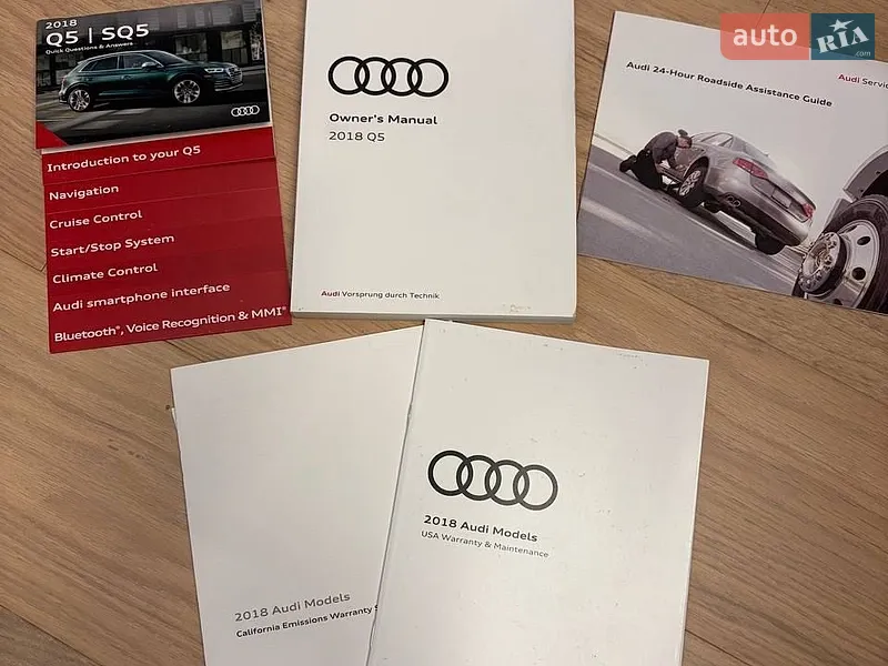 Внедорожник / Кроссовер Audi Q5 2017 в Николаеве документ