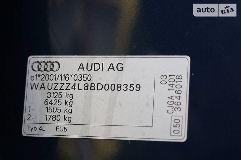 Позашляховик / Кросовер Audi Q7 2011 в Трускавці