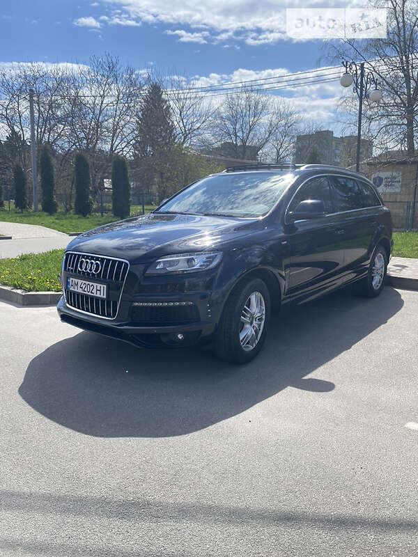 2013 Audi Q7, VIN WAUZZZ4L0ED000454:plate — фото 1 (autoria)