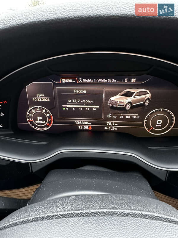 Внедорожник / Кроссовер Audi Q7 2016 в Киеве