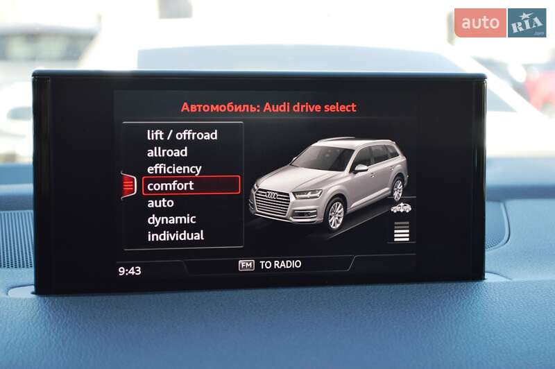 Внедорожник / Кроссовер Audi Q7 2017 в Одессе