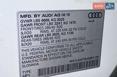 Внедорожник / Кроссовер Audi Q7 2018 в 