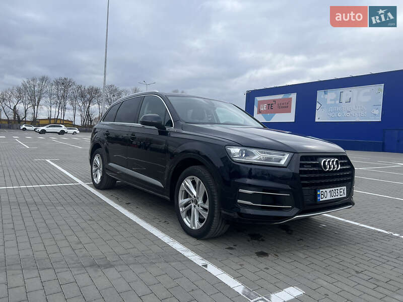 Внедорожник / Кроссовер Audi Q7 2017 в Тернополе