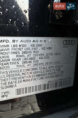 Внедорожник / Кроссовер Audi Q7 2017 в 