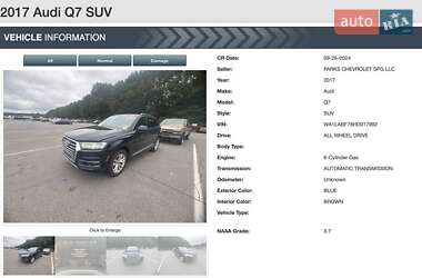 Позашляховик / Кросовер Audi Q7 2016 в 