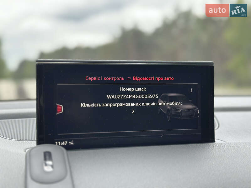 Внедорожник / Кроссовер Audi Q7 2016 в Сарнах
