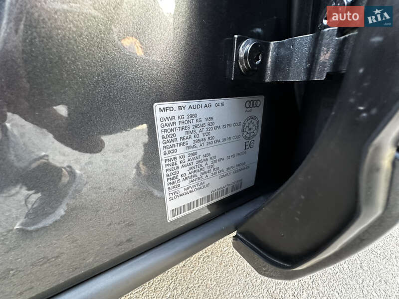 Внедорожник / Кроссовер Audi Q7 2016 в Ровно фото 32 Внедорожник / Кроссовер Audi Q7 2016 в Ровно