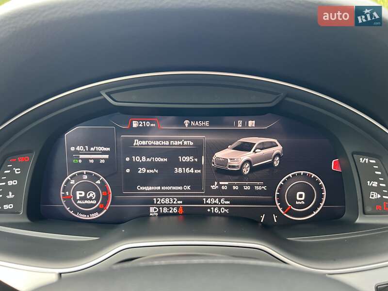 Позашляховик / Кросовер Audi Q7 2018 в Рівному