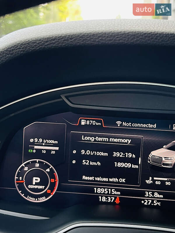 Внедорожник / Кроссовер Audi Q7 2017 в Киеве