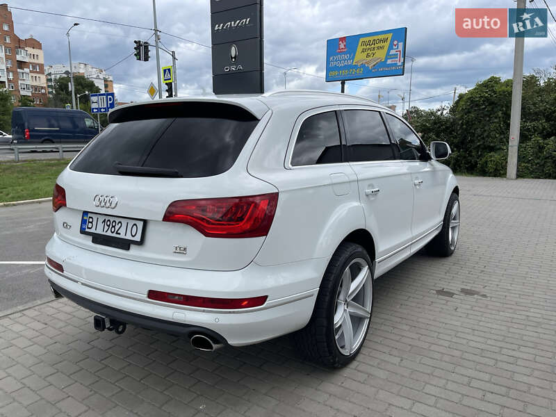 Внедорожник / Кроссовер Audi Q7 2013 в Полтаве
