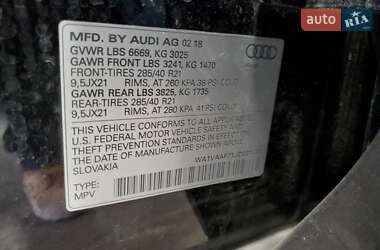 Внедорожник / Кроссовер Audi Q7 2018 в 