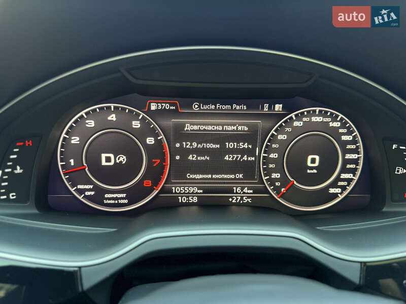 Внедорожник / Кроссовер Audi Q7 2018 в Киеве