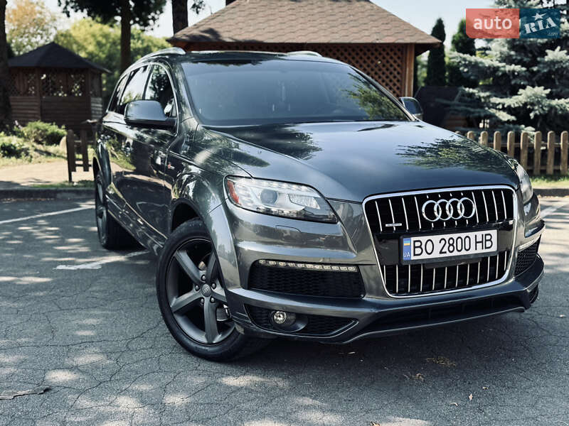 Внедорожник / Кроссовер Audi Q7 2013 в Тернополе