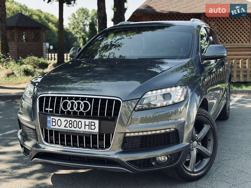 Внедорожник / Кроссовер Audi Q7 2013 в Тернополе