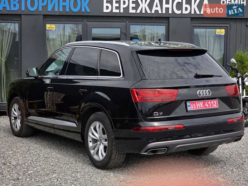 Внедорожник / Кроссовер Audi Q7 2018 в Тернополе