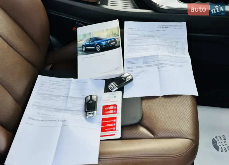 Внедорожник / Кроссовер Audi Q7 2016 в Одессе документ 2 фото Внедорожник / Кроссовер Audi Q7 2016 в Одессе документ