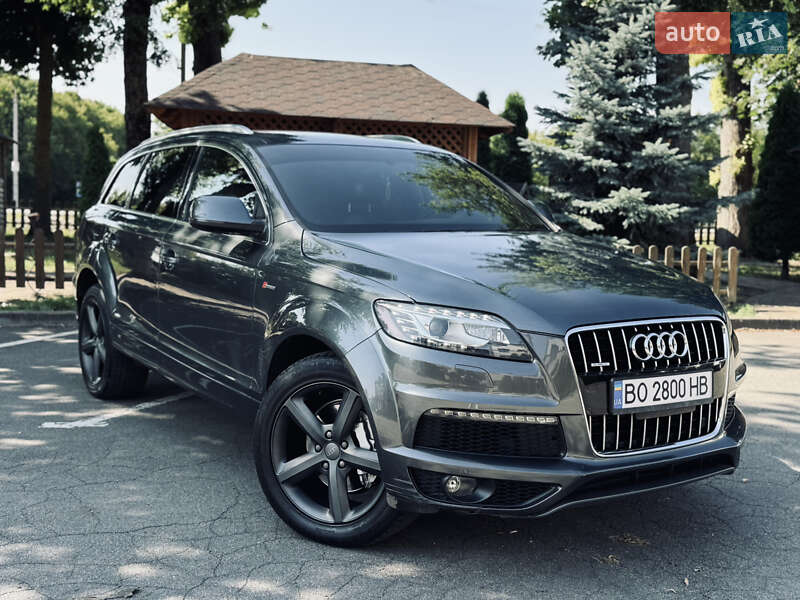Позашляховик / Кросовер Audi Q7 2013 в Тернополі
