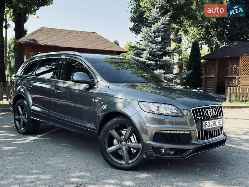 Позашляховик / Кросовер Audi Q7 2013 в Тернополі