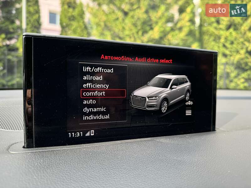 Внедорожник / Кроссовер Audi Q7 2018 в Киеве
