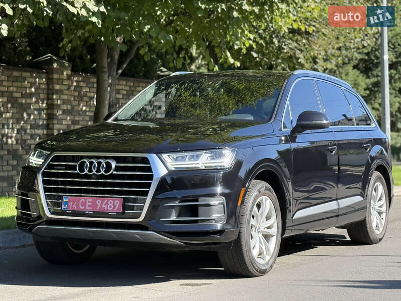 Внедорожник / Кроссовер Audi Q7 2017 в Киеве