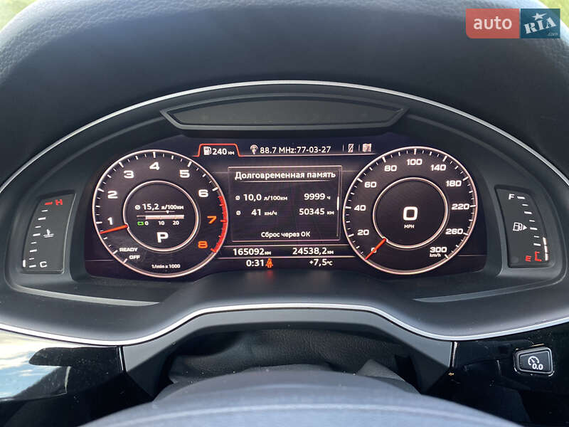 Позашляховик / Кросовер Audi Q7 2015 в Луцьку