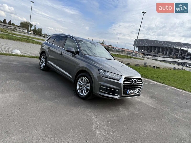 Внедорожник / Кроссовер Audi Q7 2017 в Львове