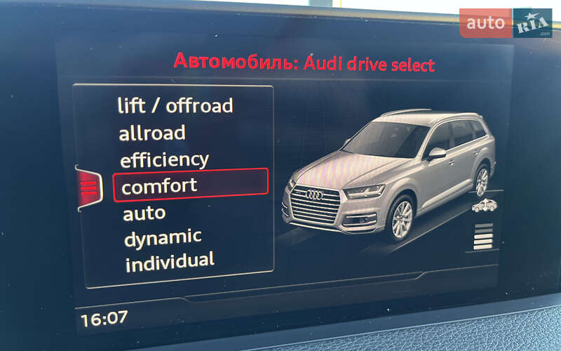 Позашляховик / Кросовер Audi Q7 2017 в Мукачевому фото 14 Позашляховик / Кросовер Audi Q7 2017 в Мукачевому