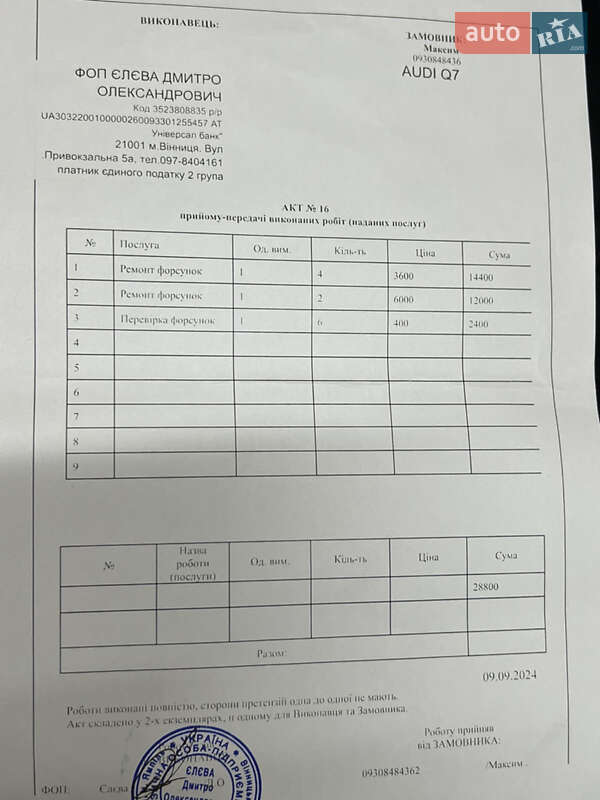 Внедорожник / Кроссовер Audi Q7 2008 в Житомире фото 39 Внедорожник / Кроссовер Audi Q7 2008 в Житомире