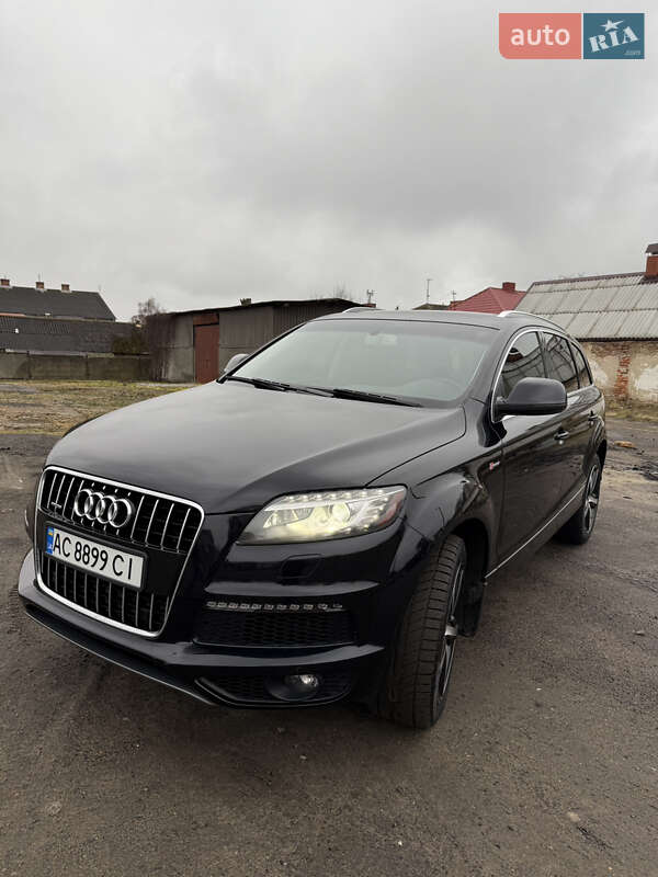 Внедорожник / Кроссовер Audi Q7 2012 в Владимире