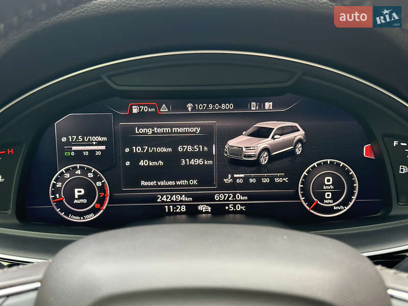 Внедорожник / Кроссовер Audi Q7 2017 в Стрые