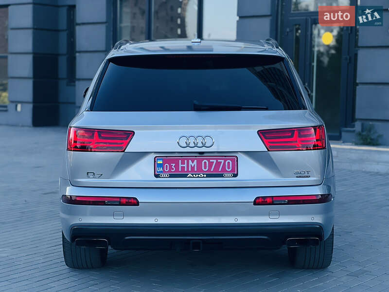 Внедорожник / Кроссовер Audi Q7 2017 в Ковеле
