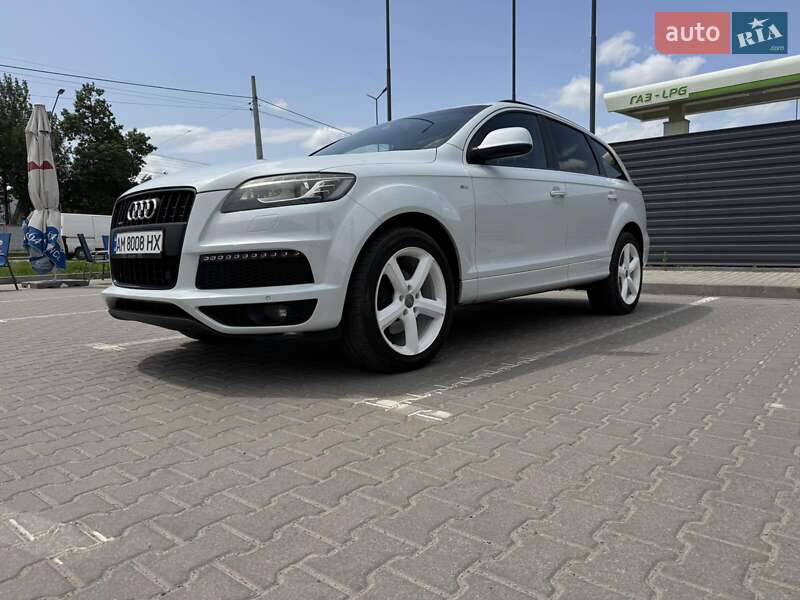 2014 Audi Q7, VIN WAUZZZ4L4ED027429:plate — фото 1 (autoria)