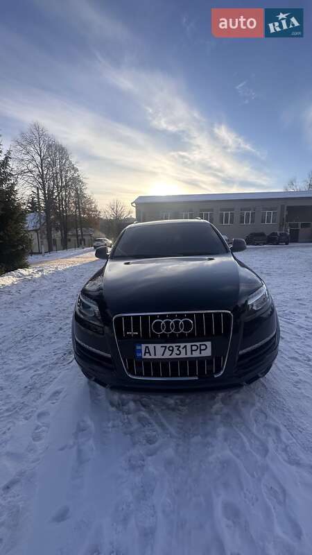 2014 Audi Q7, VIN WA1LGAFE8FD013088:plate — фото 1 (autoria)