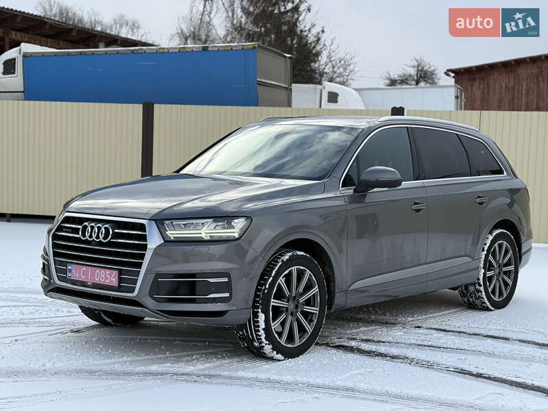 2017 Audi Q7, VIN WA1LAAF73HD029799:plate — фото 1 (autoria)