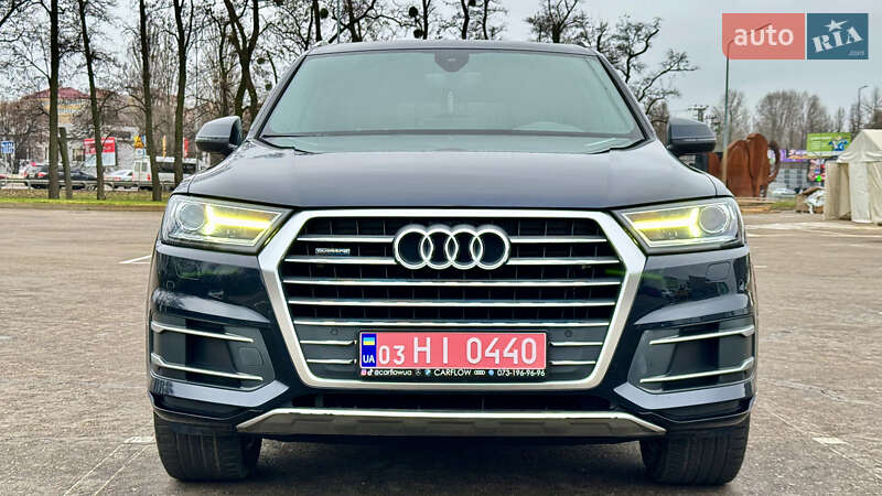 2017 Audi Q7, VIN WA1AHAF72JD008158:plate — фото 1 (autoria)