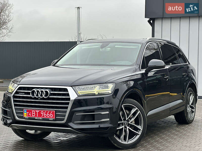 2017 Audi Q7, VIN WA1VAAF70HD011981:plate — фото 1 (autoria)