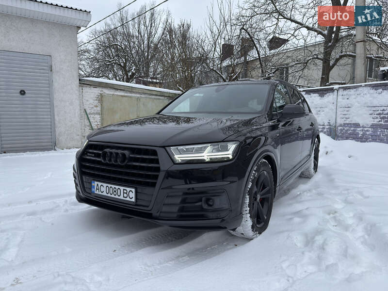 2018 Audi Q7, VIN WAUZZZ4M8JD053521:plate — фото 1 (autoria)