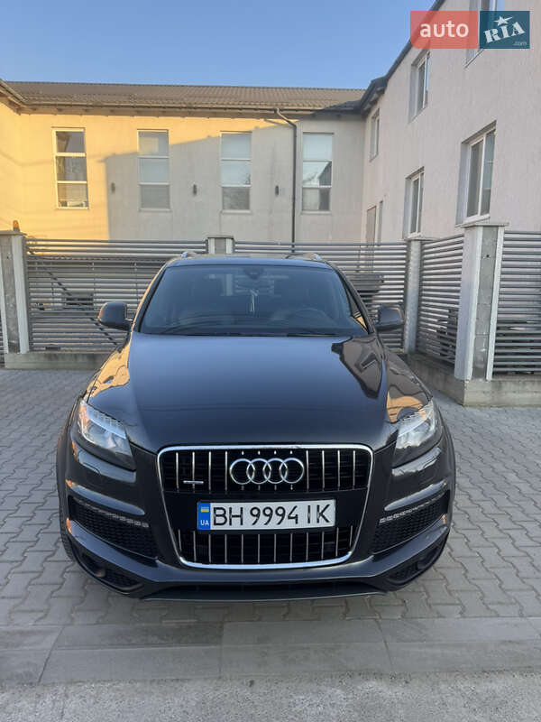 2014 Audi Q7, VIN WAUZZZ4L6ED037850:plate — фото 1 (autoria)