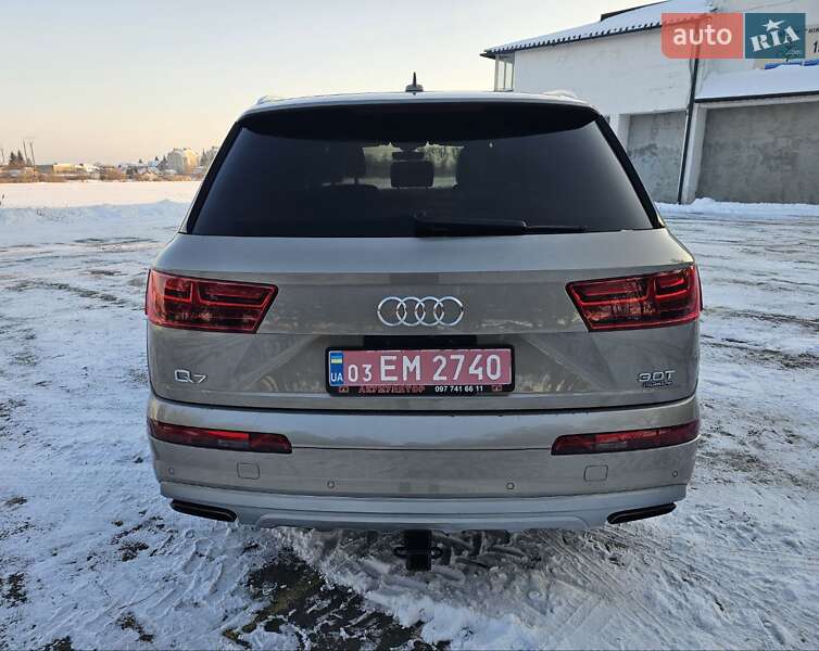 Внедорожник / Кроссовер Audi Q7 2016 в Ковеле