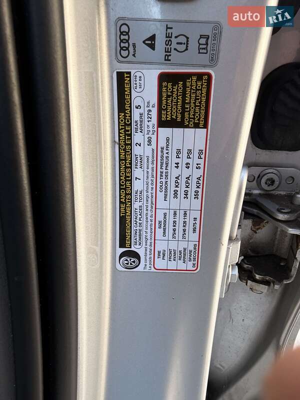 Внедорожник / Кроссовер Audi Q7 2014 в Киеве