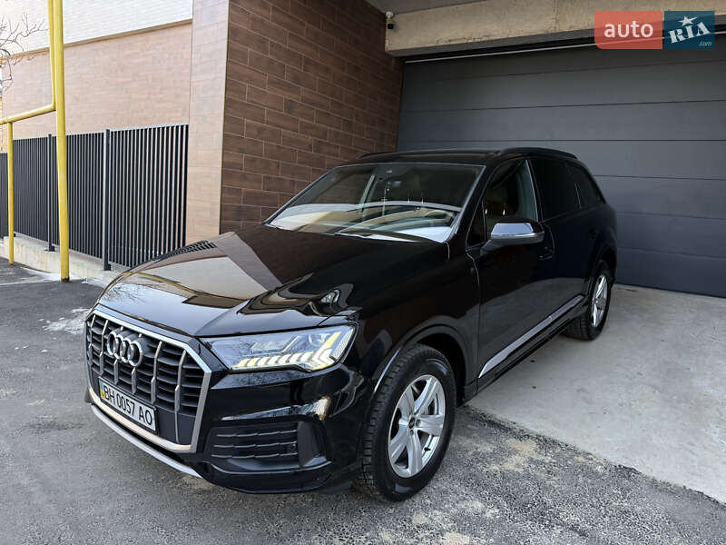 2021 Audi Q7, VIN WAUZZZ4M3MD029941:plate — фото 1 (autoria)